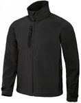 B&C Softshelljacke X-Lite Softshell Herren Schwarz/Grau/Dunkelgrau/Dunkelblau