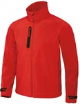B&C Softshelljacke X-Lite Softshell Herren Rot/Dunkelrot
