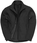 B&C Softshelljacke ID.701 Schwarz/Grau/Dunkelgrau