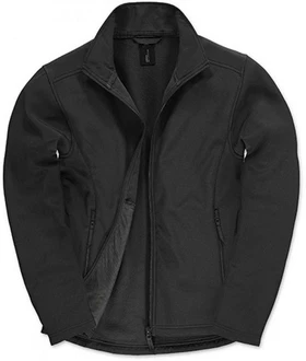 B&C Softshelljacke ID.701 Schwarz/Grau/Dunkelgrau