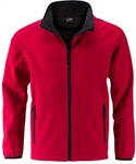 James & Nicholson Softshelljacke Promo Jacket Rosa/Rot/Dunkelrot