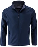 James & Nicholson Softshelljacke Promo Jacket Dunkelblau/Blau