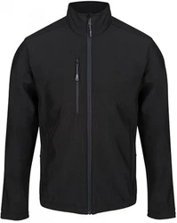 Regatta Professional Softshelljacke Honestly Made Recycled Schwarz/Dunkelgrau/Grau
