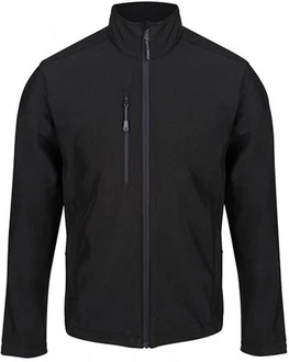 Regatta Professional Softshelljacke Honestly Made Recycled Schwarz/Dunkelgrau/Grau