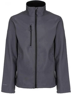 Regatta Professional Softshelljacke Honestly Made Recycled Dunkelgrau/Hellgrau/Dunkelblau/Grau