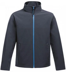 Regatta Professional Softshelljacke Herren Ablaze Printable Dunkelblau/Grau/Blau
