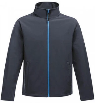 Regatta Professional Softshelljacke Herren Ablaze Printable Dunkelblau/Grau/Blau