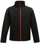 Regatta Professional Softshelljacke Herren Ablaze Printable Schwarz/Rot