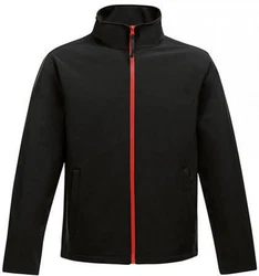 Regatta Professional Softshelljacke Herren Ablaze Printable Schwarz/Rot