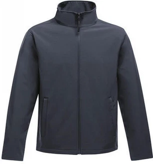 Regatta Professional Softshelljacke Herren Ablaze Printable Dunkelblau/Grau/Dunkelgrau