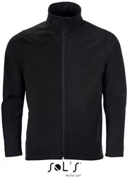 SOLS Softshelljacke Mens Softshell Zip Jacket Race Schwarz/Dunkelblau