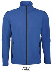 SOLS Softshelljacke Mens Softshell Zip Jacket Race Blau/Dunkelblau/Hellblau