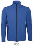 SOLS Softshelljacke Mens Softshell Zip Jacket Race Blau/Dunkelblau/Hellblau