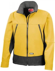 Result Softshelljacke Activity Jacket Gelb