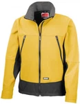 Result Softshelljacke Activity Jacket Gelb