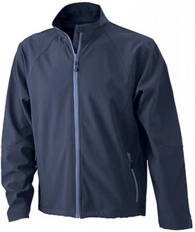 James & Nicholson Softshelljacke Herren Dunkelblau/Blau/Hellblau