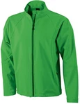 James & Nicholson Softshelljacke Herren Grün/Neonfarben