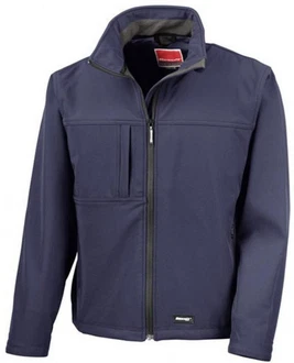 Result Softshelljacke Classic Soft Shell Jacket Dunkelblau