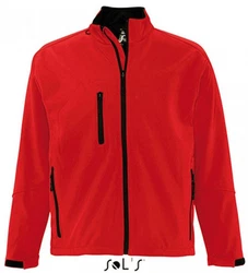 SOLS Softshelljacke Relax Rot/Dunkelrot