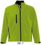 SOLS Softshelljacke Relax Neonfarben/Grün