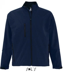 SOLS Softshelljacke Relax Dunkelblau/Blau