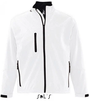 SOLS Softshelljacke Relax Weiß/Creme/Schwarz