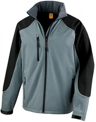 Result Softshelljacke Ice Fell Hooded  Grau/Dunkelblau/Blau/Hellgrau