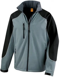 Result Softshelljacke Ice Fell Hooded  Grau/Dunkelblau/Blau/Hellgrau
