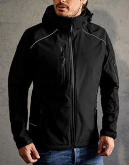Promodoro Softshelljacke Herren Softshell Jacket Schwarz/Grau Promodoro Softshelljacke Herren Softshell Jacket Schwarz/Grau