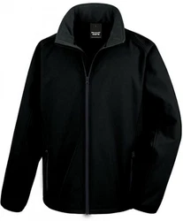 Result Softshelljacke Herren Printable Jacket Schwarz