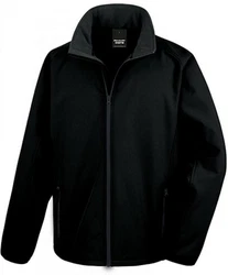 Result Softshelljacke Herren Printable Jacket Schwarz