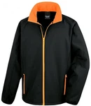 Result Softshelljacke Herren Printable Jacket Schwarz/Orange Result Softshelljacke Herren Printable Jacket Schwarz/Orange