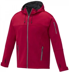 Elevate Softshelljacke Mens Match Softshelljacket Rosa/Rot