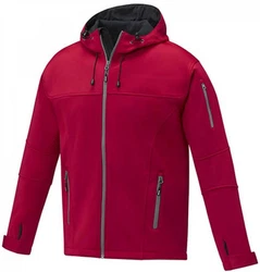 Elevate Softshelljacke Mens Match Softshelljacket Rosa/Rot