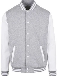 Build Your Brand Sweatjacke Basic College Jacket Regular Fit 