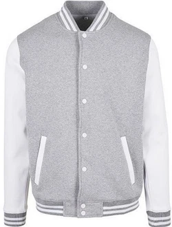 Build Your Brand Sweatjacke Basic College Jacket Regular Fit 