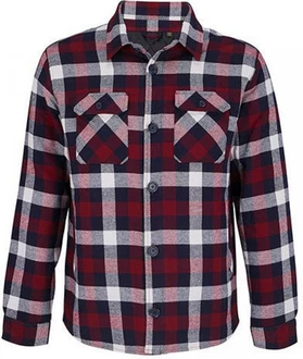 SOLS Sweatjacke Unisex Noah Overshirt Dunkelrot/Rot