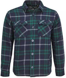 Sweatjacke Unisex Checkered Overshirt Noah XS/S bis 3XL/4XL