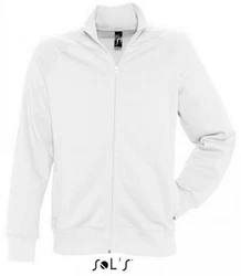 SOLS Sweatjacke Mens Zipped Jacket Sundae Grau/Weiß/Creme/Hellgrau