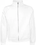 Fruit of the Loom Sweatjacke Premium Weiß/Creme