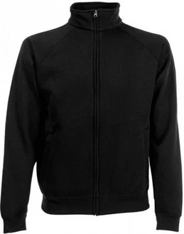 Fruit of the Loom Sweatjacke Premium Schwarz