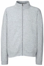 Fruit of the Loom Sweatjacke Premium Hellgrau/Grau