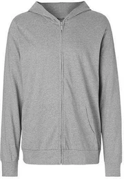 Sweatjacke Unisex Jersey Hoodie with Zip / Doppelt geftterte Kapuze