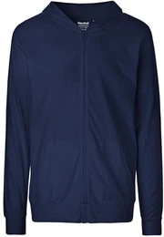 Sweatjacke Unisex Jersey Hoodie with Zip / Doppelt geftterte Kapuze