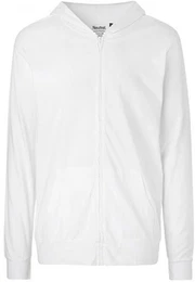 Sweatjacke Unisex Jersey Hoodie with Zip / Doppelt geftterte Kapuze