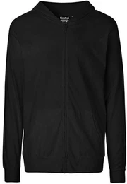 Sweatjacke Unisex Jersey Hoodie with Zip / Doppelt geftterte Kapuze
