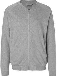 Sweatjacke Herren Jacket with Zip / 100% Fairtrade Baumwolle