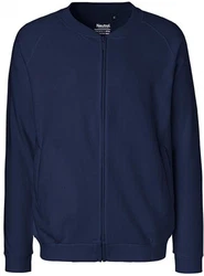 Neutral Sweatjacke Herren Jacket with Zip Dunkelblau/Blau