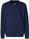 Neutral Sweatjacke Herren Jacket with Zip Dunkelblau/Blau