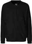 Neutral Sweatjacke Herren Jacket with Zip Schwarz